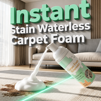 Stain Waterless Carpet Foam Renovator - Free towels