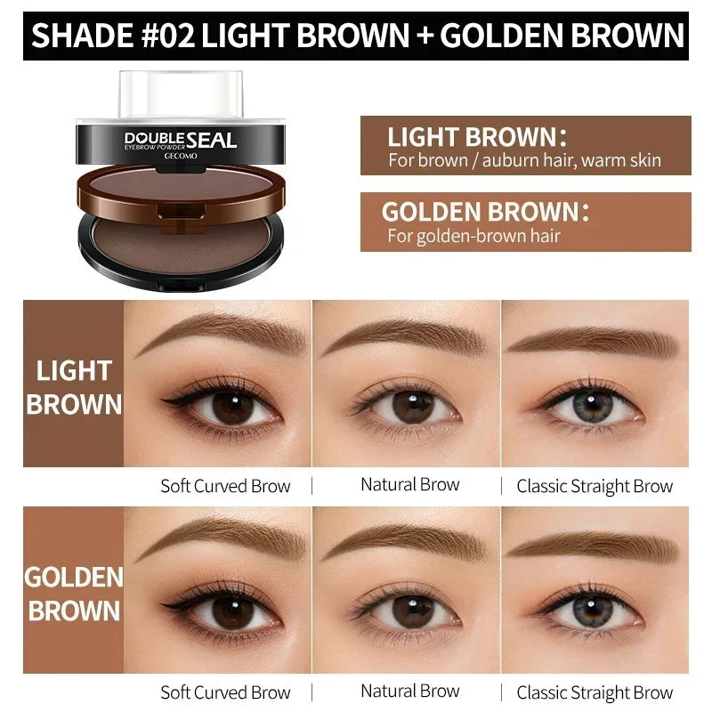 Light Brown + Golden Brown