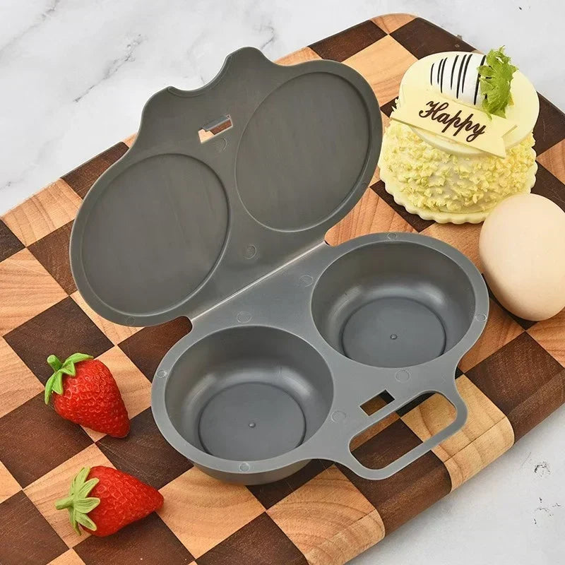Microwave Egg Poacher – 2 Eggs in Minutes, No Pan & Easy Cleanup 🍳⚡