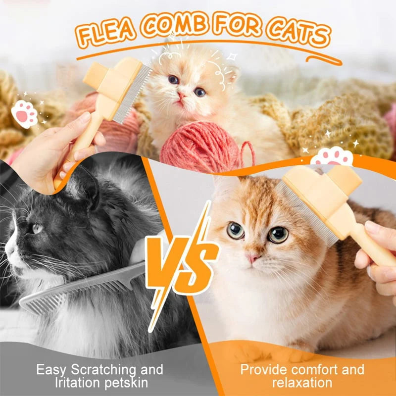 Self-Cleaning Pet Grooming Brush