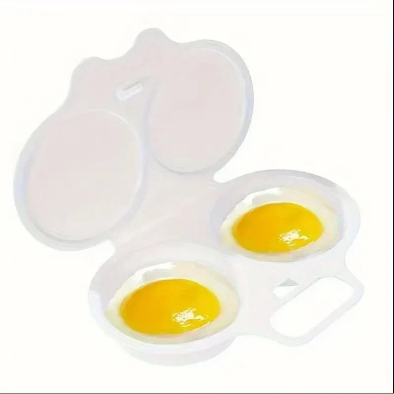 Microwave Egg Poacher – 2 Eggs in Minutes, No Pan & Easy Cleanup 🍳⚡
