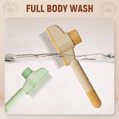 Self-Cleaning Pet Grooming Brush