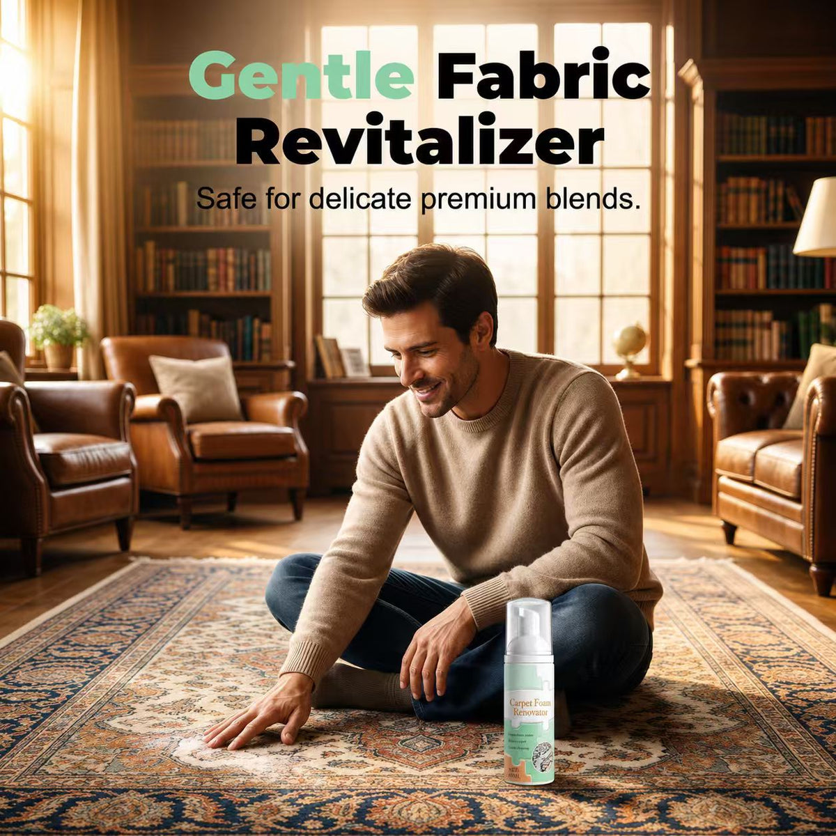 Stain Waterless Carpet Foam Renovator - Free towels