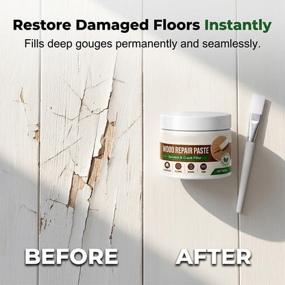 Wood Repair Paste for Furniture and Floor - Complimentary Tools