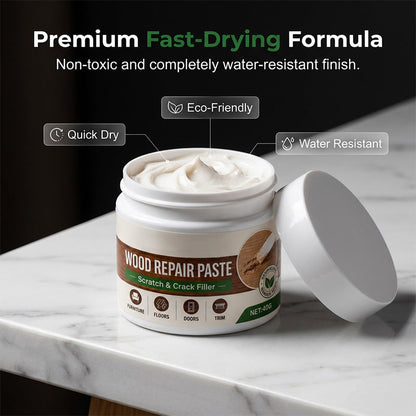 Wood Repair Paste for Furniture and Floor - Complimentary Tools